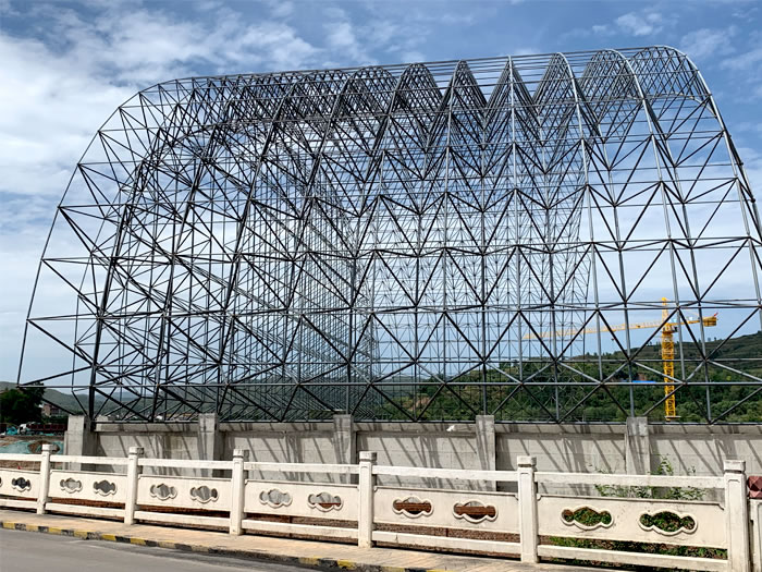 宜宾山寨矿储煤棚网架